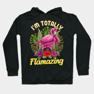 Flamingo Im Totally Flamazing Bird Lover Hoodie